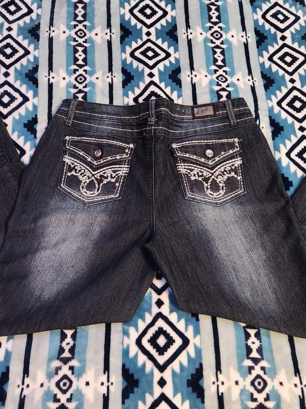 Y2k mcbling cyber grunge style jeans by earl jeans